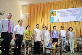 Lifeline Express of China launches “Brightness Action” project in Kalutara Hospital