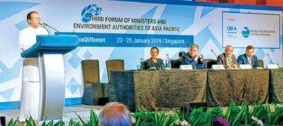 Lanka’s environment commitment reaffirmed at Asia Pacific Forum