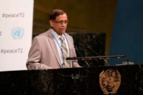 UNGA President says Sri Lanka’s peace building efforts is a successful example