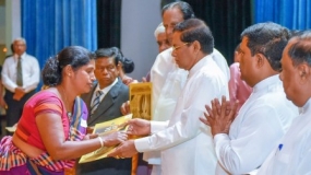 President hands over Ranbima Deeds