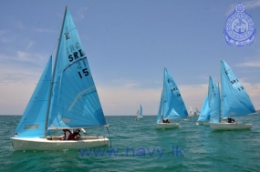 Navy clinches the overall championship in “Trinco Blu Sailing Regatta”