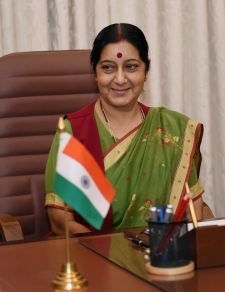 Sushma Swaraj to arrive in SL on Friday
