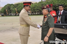 Malaysian Defence Force Chief calls on Army Commander