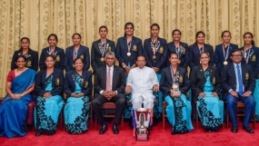 President commends talents of Sri Lanka national netball team