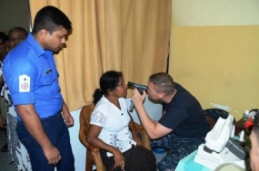 Awareness program and a medical clinic in Hambantota