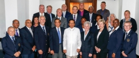 Representatives of Commonwealth Games Federation met President