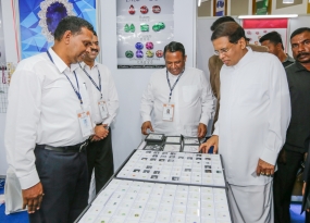 President inaugurates Gem and Jewellery Exhibition