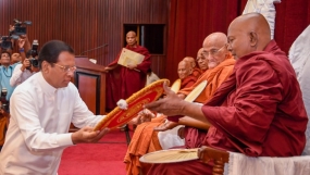 Duties on behalf of the Buddhism and the Bhikkus will be fulfilled – President