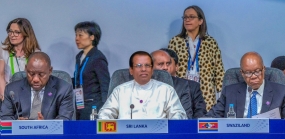 President highlighted Lanka’s blue-green strategy for sustainable development