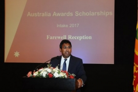 Remarks by Deputy Minister of Foreign Affairs at the Australia Awards Reception