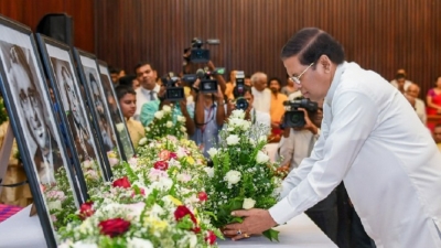 Commemorate ceremony to Sri Lankan leaders