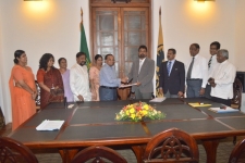 Henry Pedris Park Development Project Joint Venture of FFSL & Colombo Municipality Council MOU