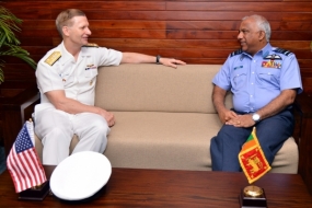 Commander of the US seventh fleet calls on chief of defence staff