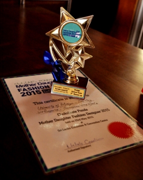 Award on Fashion Design for University Of Kelaniya