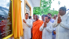 President opens ‘Bosath Mapiya Sevana’ in Kalutara