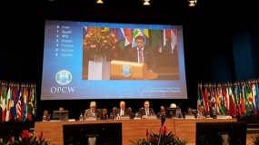 Sri Lanka calls for a review of the composition of the OPCW