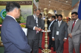 Focus on ‘Pure Ceylon Tea’ packed in Sri Lanka with Lion Logo