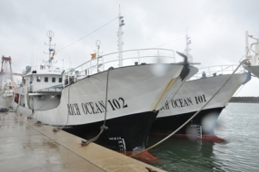 Two vessels with latest technology for deep sea fishing