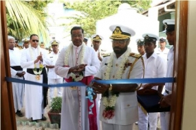 Navy installs a RO plant in Kayts