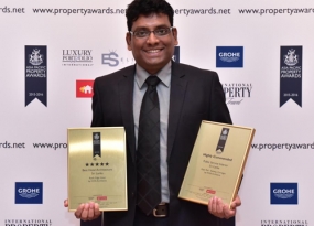 Sri Lankan Architect company receives two awards at Asia Pacific Property Awards 2015