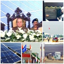 Pakistan PM inaugurates first unit of Quaid-e-Azam Solar Park