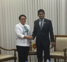 SL and Indonesia discuss to strengthen bilateral cooperation