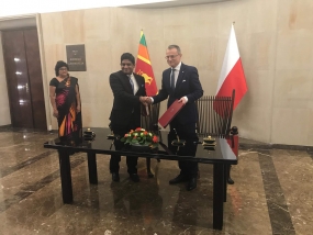 State Minister Senanayake visits Poland