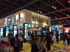 Sri Lankan stall stands out at Arabian Travel Fair