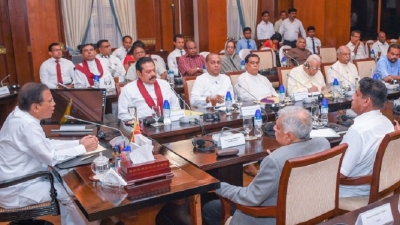 President chairs the All party conference