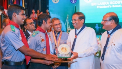 1195 scouts  received Presidential awards