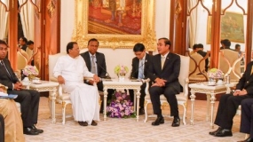 President attended a special dinner hosted by Thai Premier