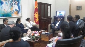 Deputy Foreign Affairs Minister meets an MCC team