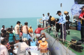 Navy assists the repatriation of 102 Indian fishermen