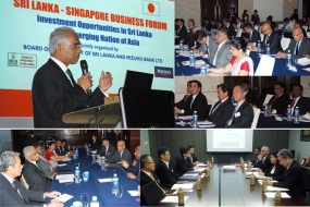 Sri Lanka Investment Seminar in Singapore on 13th February 2015