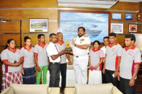 Lanka Thalassaemia Circle meets Navy Commander