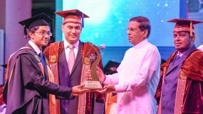 President Chief Guest at the SLIIT Convocation