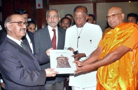 Pakistan hands over Most Sacred Buddhist Relics to Sri Lanka for Exposition