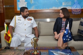 Australian High Commissioner calls on Commander of the Navy