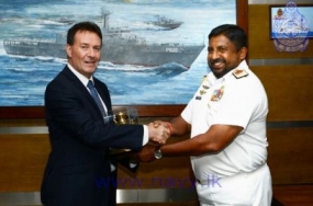 Australian High Commissioner calls on Commander of the Navy
