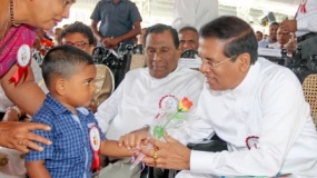 President calls for a collective program to ensure children’s security