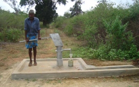 Fifty tube wells for Puttalam District