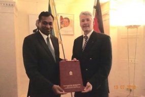 Sri Lanka appoints reputed businessman as the Honorary Consul to Southern part of Lower Saxony based in Hannover