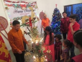 Christmas observed in Jakarta