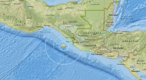 5.6-magnitude quake strikes 100km SW of Suchiate, Mexico
