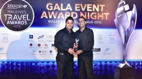 SriLankan Airlines voted the Leading International Airline at Maldives Travel Awards 2016
