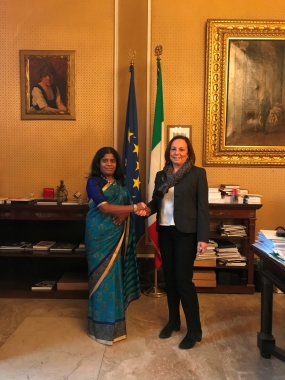 Consul General of Sri Lanka meets Milan Prefetto