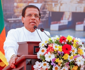 Lanka’s main concern is achieving a sustainable future – President