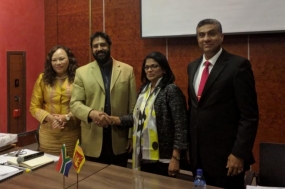 Senior Officials of the Sri Lanka – South Africa Partnership Forum meet in Pretoria
