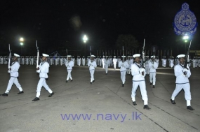 Passing out of navy recruits of the 225th regular intake