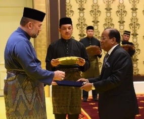High Commissioner to Malaysia presents Credentials